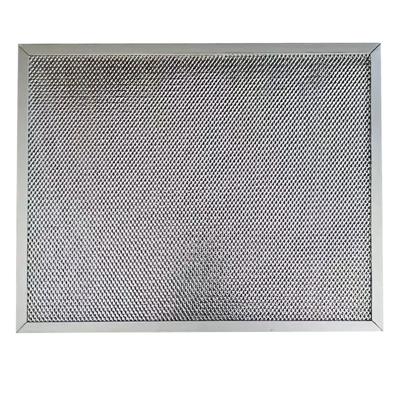 Filtre à mailles en aluminium