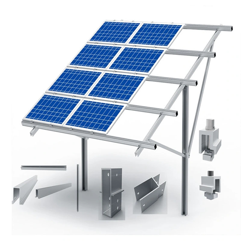 Rail de panneau solaire photovoltaïque profilé en aluminium