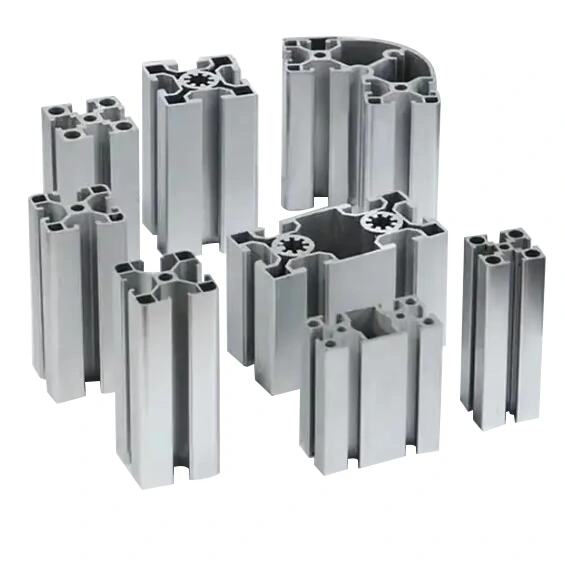 Profils extrudés de queue de fil en aluminium